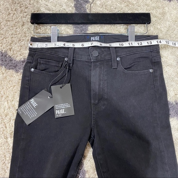 NWT PAIGE Rafaela Ruffle Hem High Waist Skinny Jeans - Picture 6 of 13